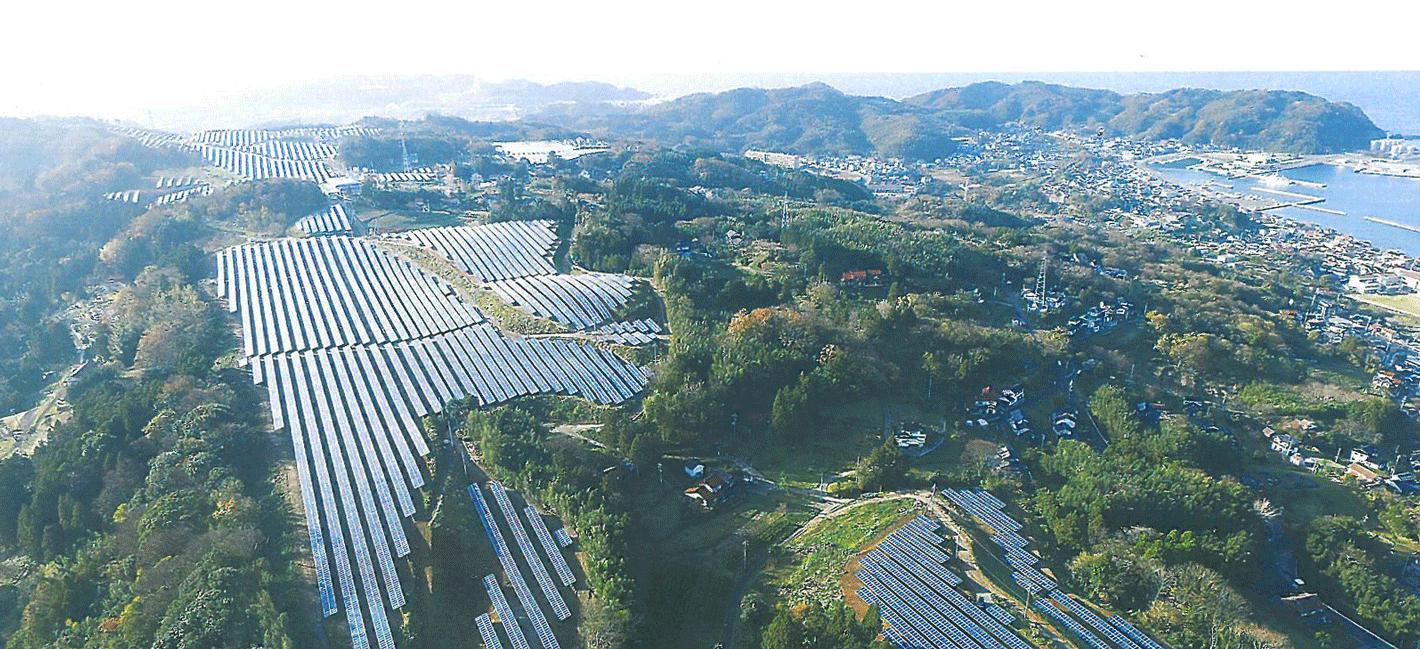 日本岛根县滨田市第二期12兆瓦光伏电站项目（滨田MS太阳能发电站）